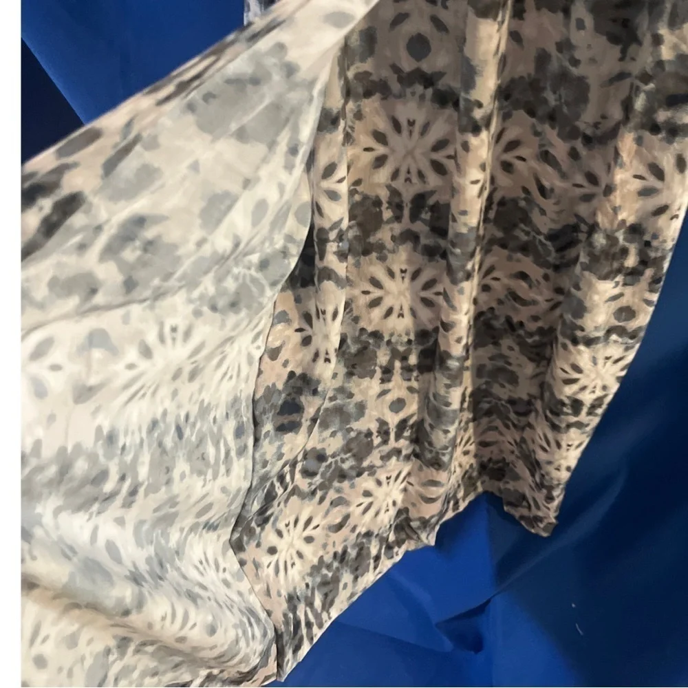 NWOT B. New York Women's Short Sleeve Dolman Wrap Dress Tie-Dye Print Size S‌ - Picture 9 of 11